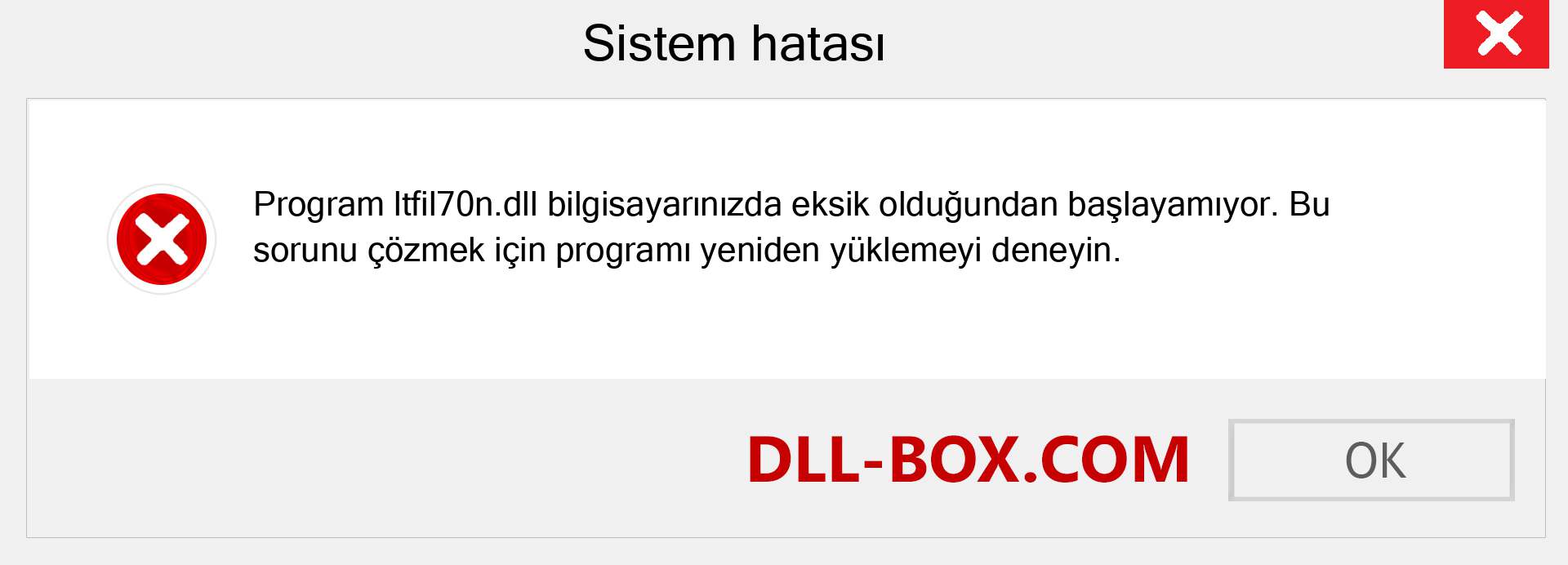 ltfil70n.dll dosyası eksik mi? Windows 7, 8, 10 için İndirin - Windows'ta ltfil70n dll Eksik Hatasını Düzeltin, fotoğraflar, resimler